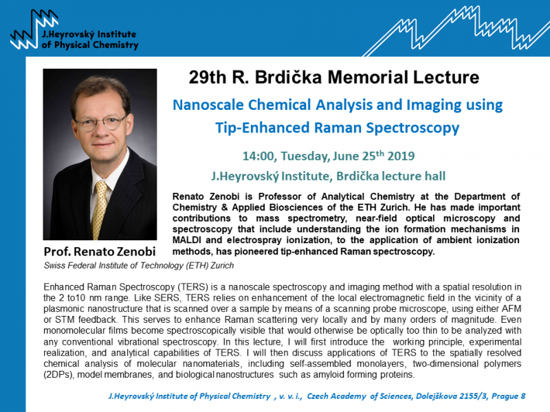 29th R. Brdička Memorial Lecture 29th R. Brdička Memorial Lecture